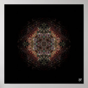 Póster Protector psicodélico v1