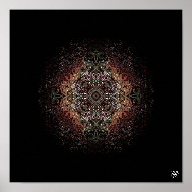 Póster Protector psicodélico v1 (Frente)