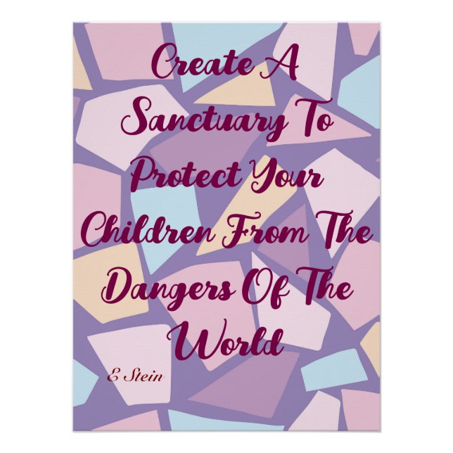 Póster Proteger la cita de tus hijos (Anverso)