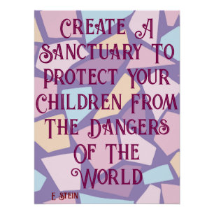 Póster Proteger la cita de tus hijos