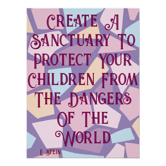 Póster Proteger la cita de tus hijos (Anverso)