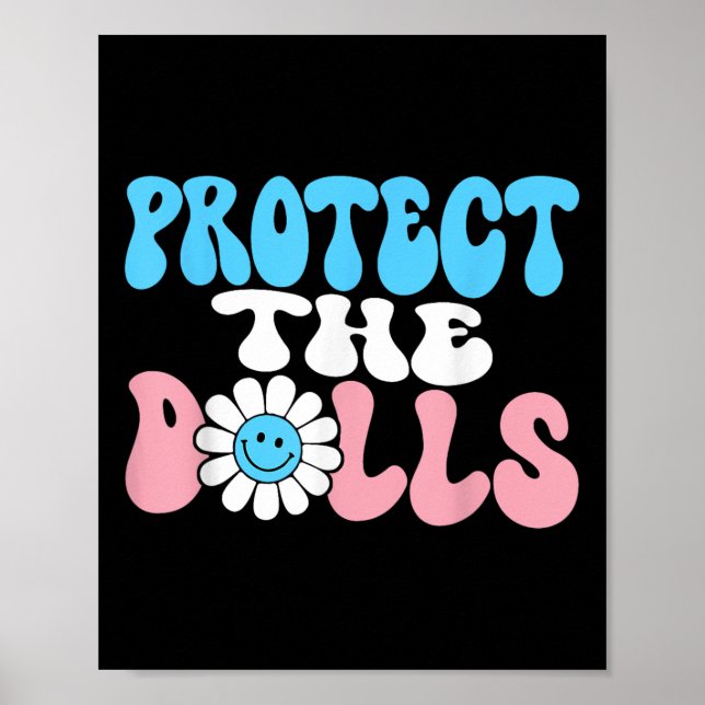 Póster Proteger las muñecas - Groovy de solidaridad para  (Frente)