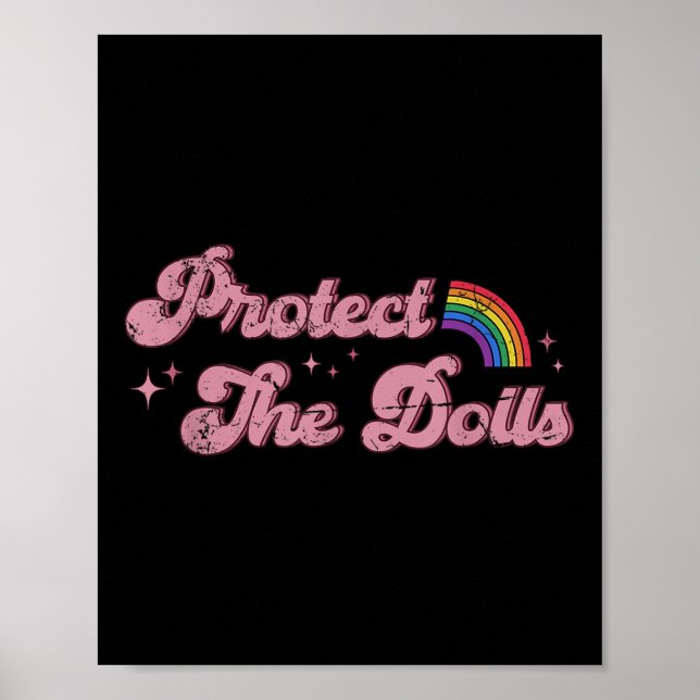 Póster Proteger Las Muñecas, Igualdad De Género, Derechos (Frente)