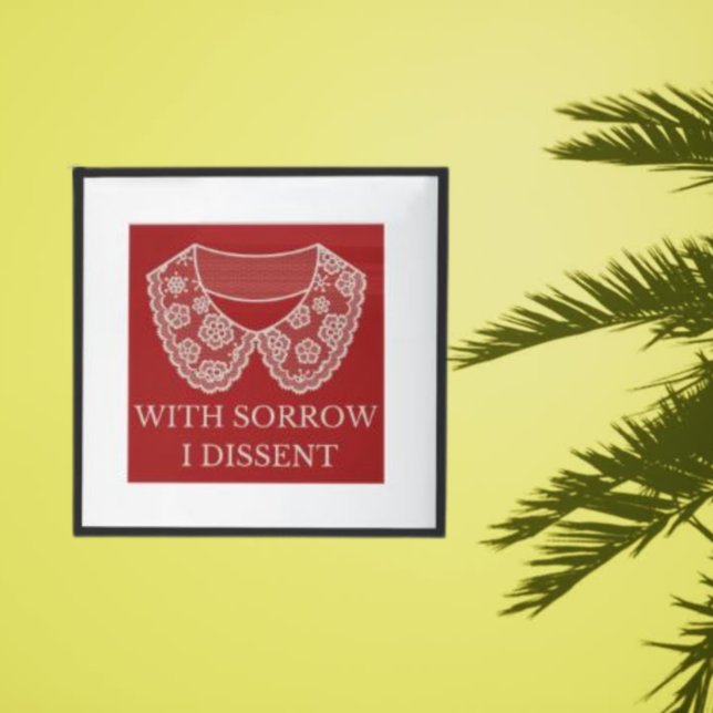 Póster Protesta contra la prohibición del aborto a collar (Subido por el creador)