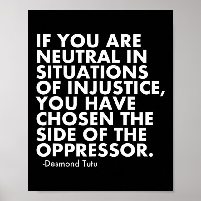 Póster Protesta de Trump (Frente)