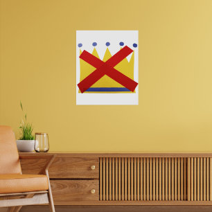 Póster Protesta No Reyes