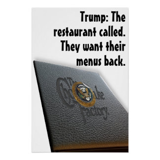 Póster Protesta por el orden ejecutivo