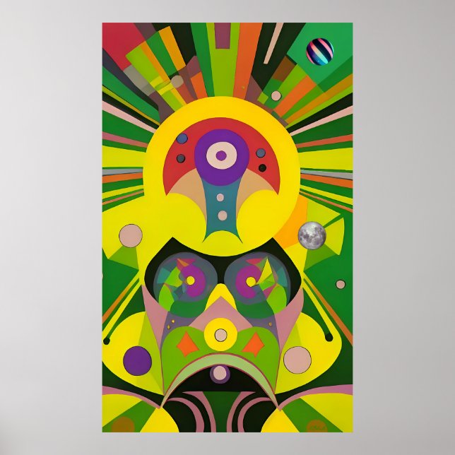 Póster Protestas en Chicago (Frente)