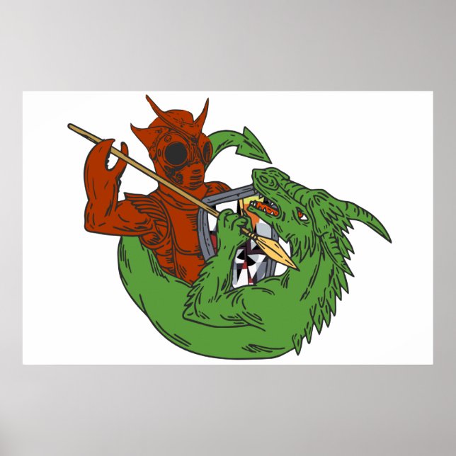 Póster ProtoBucko - Meme de Peterson en Jordania (Frente)