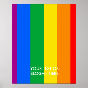 Póster Proud GLBTQI