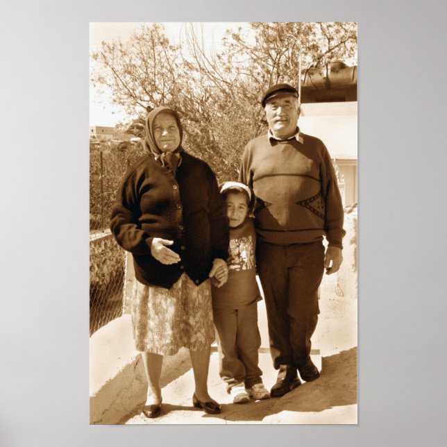 Póster Proud Grandparents (Frente)