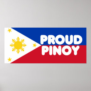Póster Proud Pinoy