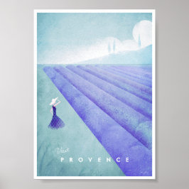 Póster Provence Vintage Travel Poster