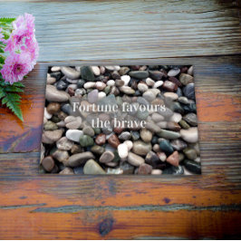 Póster Proverb fortune favours the brave poster