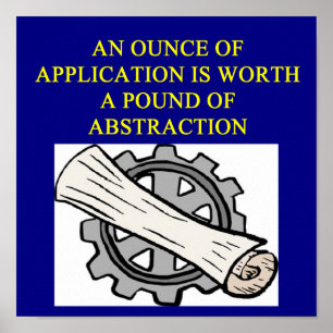 Póster proverbio de INGENIERÍA