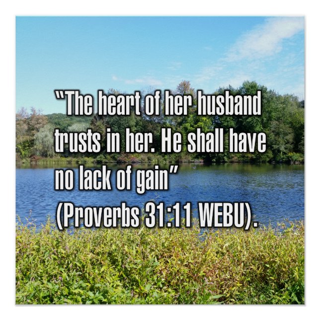 Póster Proverbios 31:11 WEBU (Anverso)