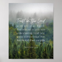 Proverbios 3:5-6 Confianza en el Señor