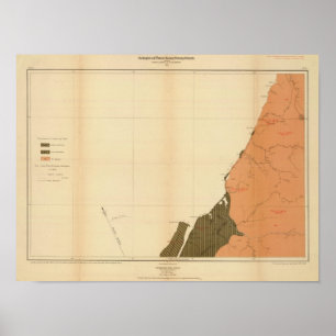 Póster Provincia de la isla de Nueva Escocia del bretón