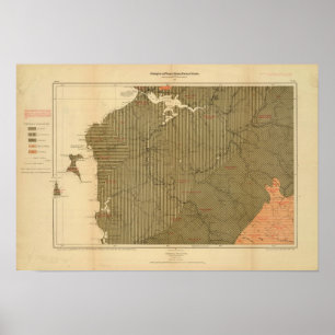 Póster Provincia de la isla de Nueva Escocia del bretón 4