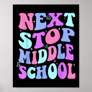 Póster Próxima parada Escuela Secundaria Groovy G
