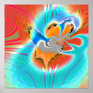 Póster Proyección fractal 1.4c