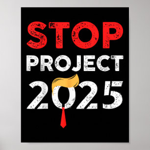 Póster Proyecto 2025 de Trump contra Trump