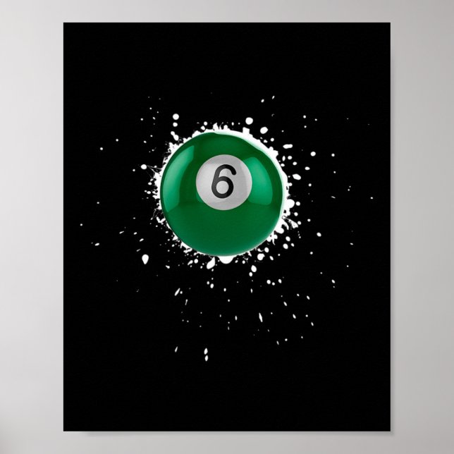 Póster Proyecto de ley Guay de 6 bolas de seis billones d (Frente)
