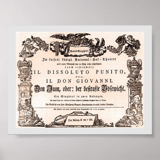 Póster Proyecto de ley original, estreno en Viena de Don  (Frente)