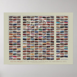 Póster Proyecto de no maldad 24x18 en el Poster del Teatr