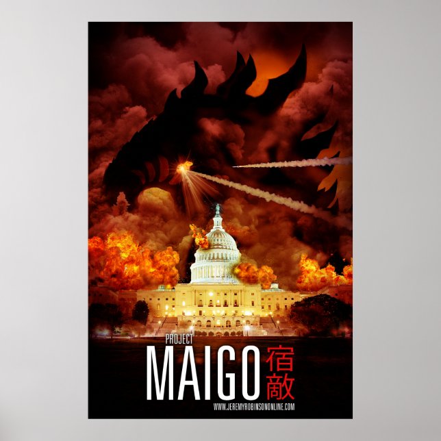 Póster Proyecto Maigo, con Némesis (Frente)