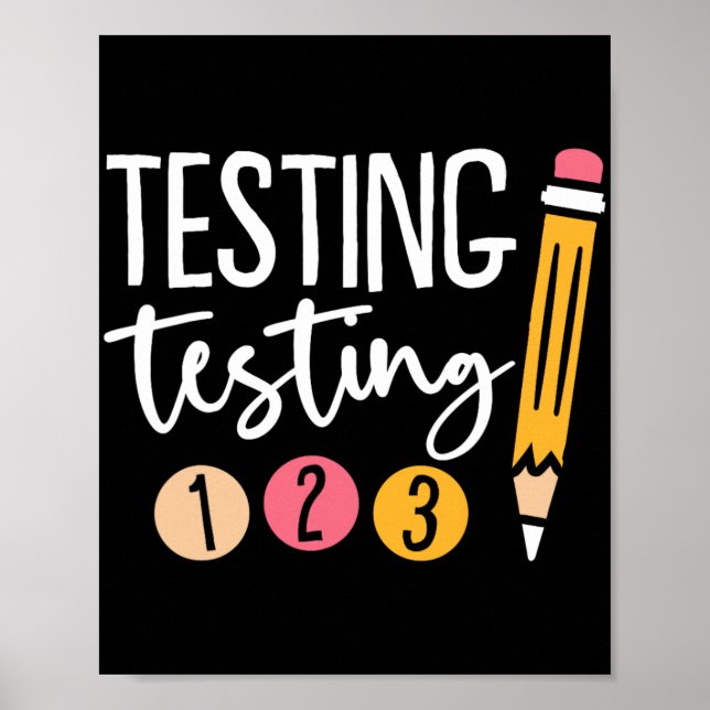 Póster Prueba 123 día de prueba 3 (Frente)