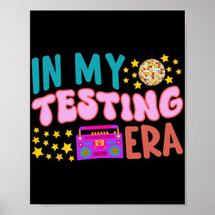 Póster Prueba de Groovy para estudiantes de la escuela My