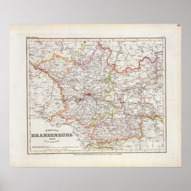 Póster Prusia, Alemania, Polonia (Frente)