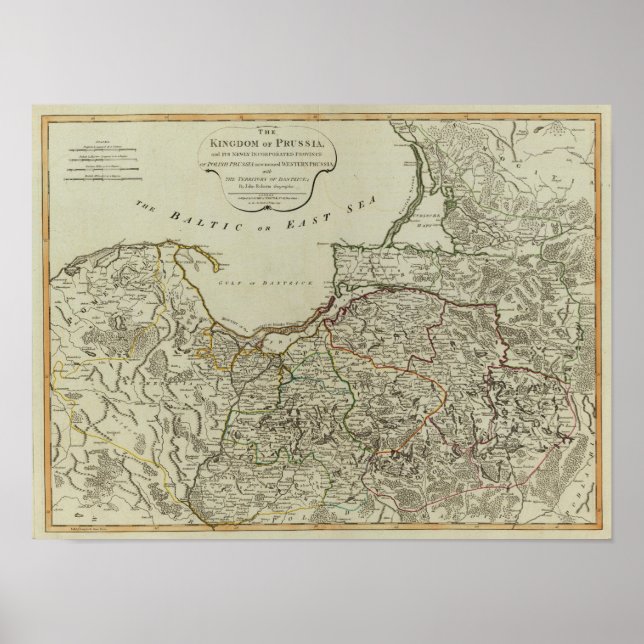 Póster Prusia, Dantzick (Frente)