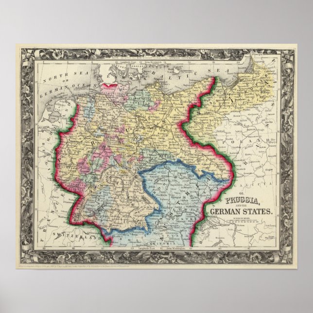 Póster Prusia Y Los Estados Alemanes (Frente)