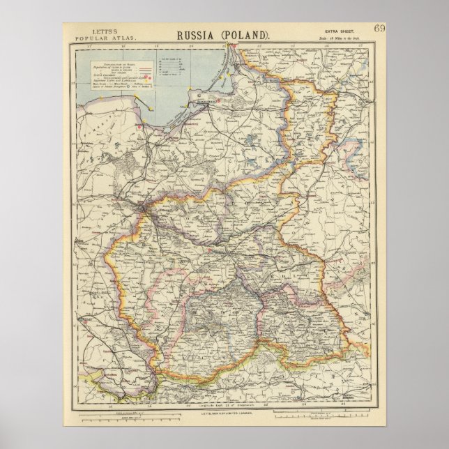 Póster Prusia y Polonia (Frente)