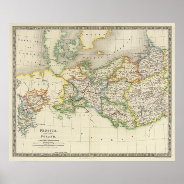 Póster Prusia y Polonia (Frente)