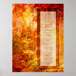 Póster Psalm 116 poster