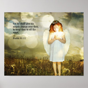 Póster Psalm 91:11