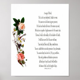 Póster Psalm, Rose Flower, Value Poster Paper (Matte)