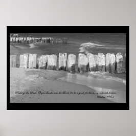 Póster Psalms 106:1 Poster