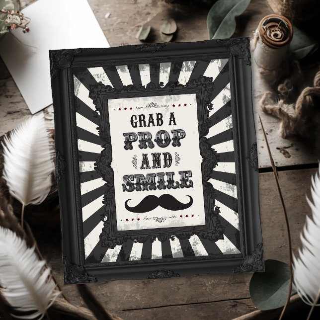 Póster Psicocirco De Carnaval Oscuro Toma Un Rótulo De Fo (Subido por el creador)