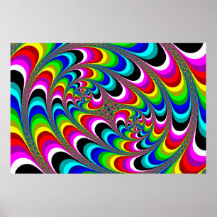 Póster Psicodelia - Poster fractal