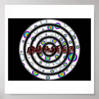 Póster Psicodélico de DUBSTEP