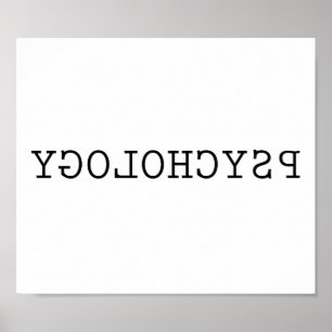 Póster Psicología reversa