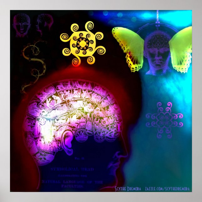 Póster Psicología Vs Espiritualidad (Frente)