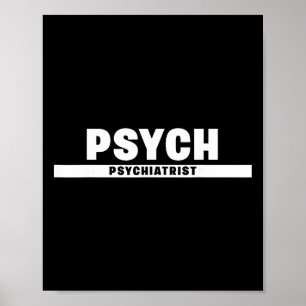 Póster Psicólogo Certificado por la Junta de Salud Mental