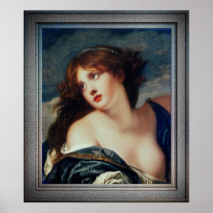 Póster Psique de Jean-Baptiste Greuze