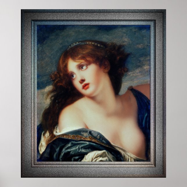 Póster Psique de Jean-Baptiste Greuze (Frente)