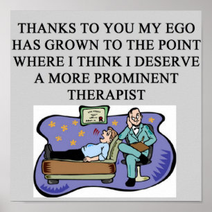 Póster psiquiatría de la psicología